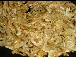  Dried shrimps.